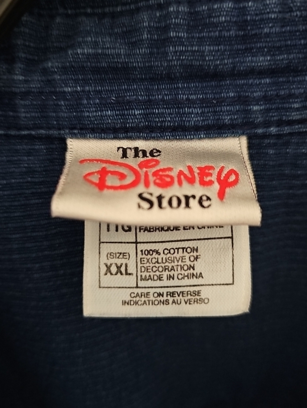 Blue Winnie the Pooh & Eeyore Corduroy Women's Button-down - Picture 4 of 11